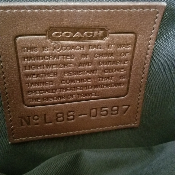 Vintage Coach Brown Leather Brief Case/ Massager Bag - Picture 14 of 15